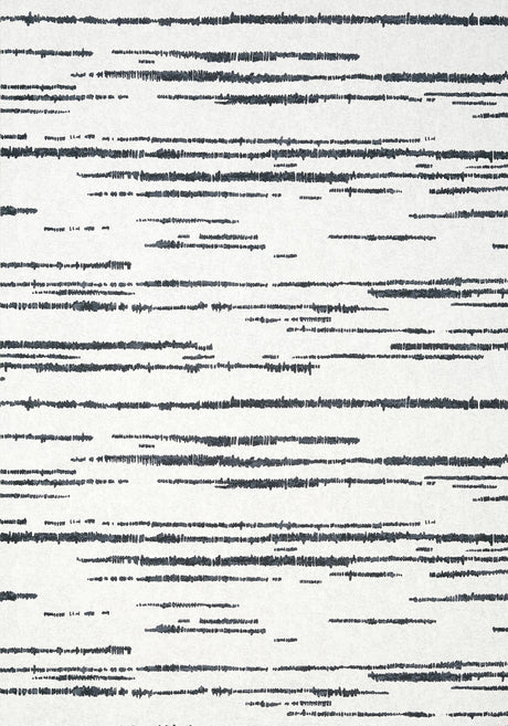 Thibaut ECHO Black on White Wallpaper