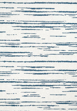Thibaut ECHO Blue on White Wallpaper