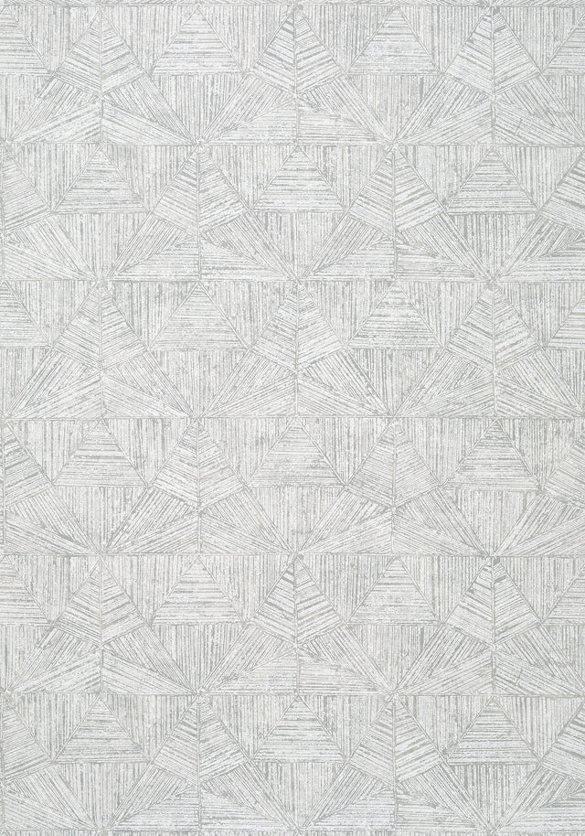 Thibaut CRYSTALLA Grey Wallpaper