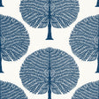 Thibaut Mulberry Tree Navy Wallpaper