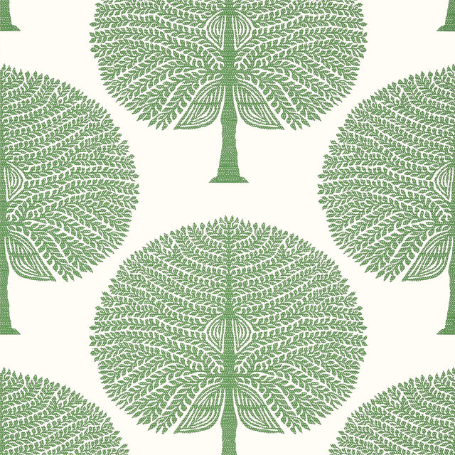 Thibaut Mulberry Tree Green Wallpaper