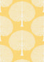 Thibaut MULBERRY TREE Yellow Wallpaper