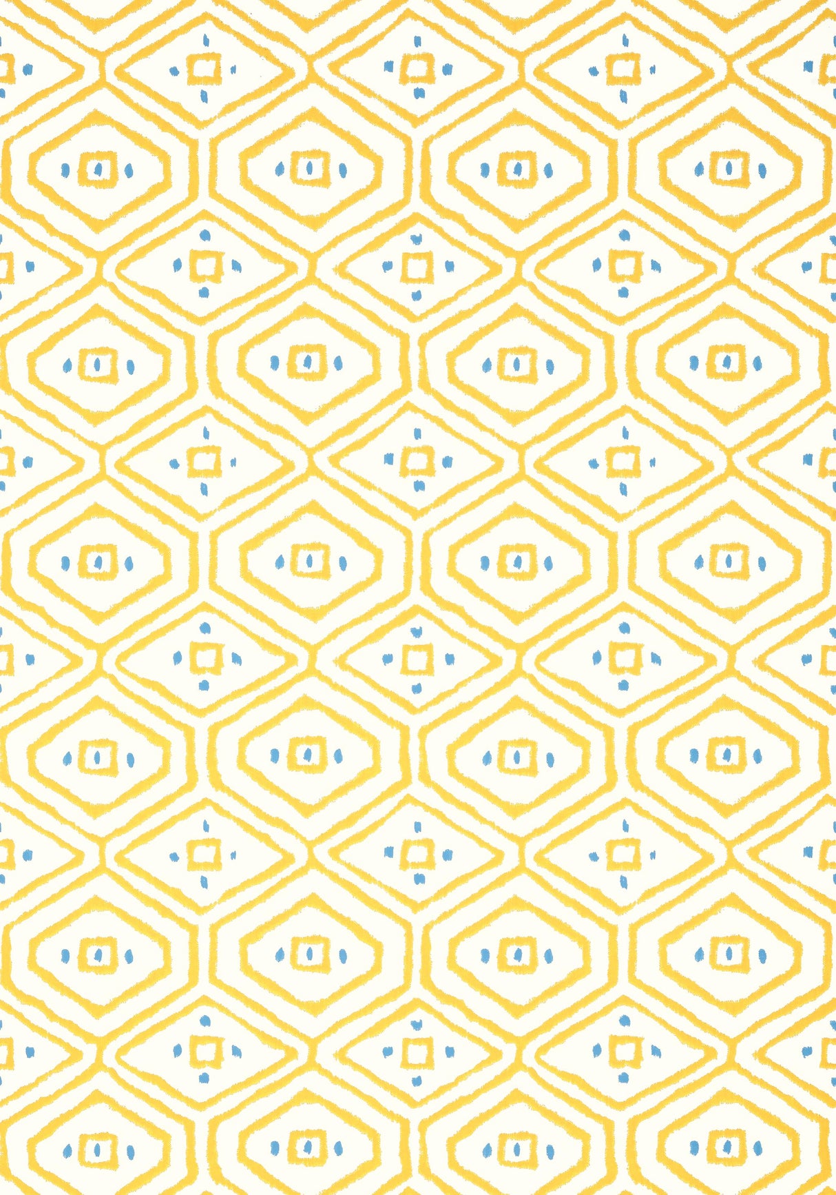 Thibaut PASS-A-GRILLE Yellow Wallpaper