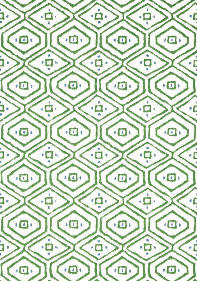 Thibaut PASS-A-GRILLE Green Wallpaper