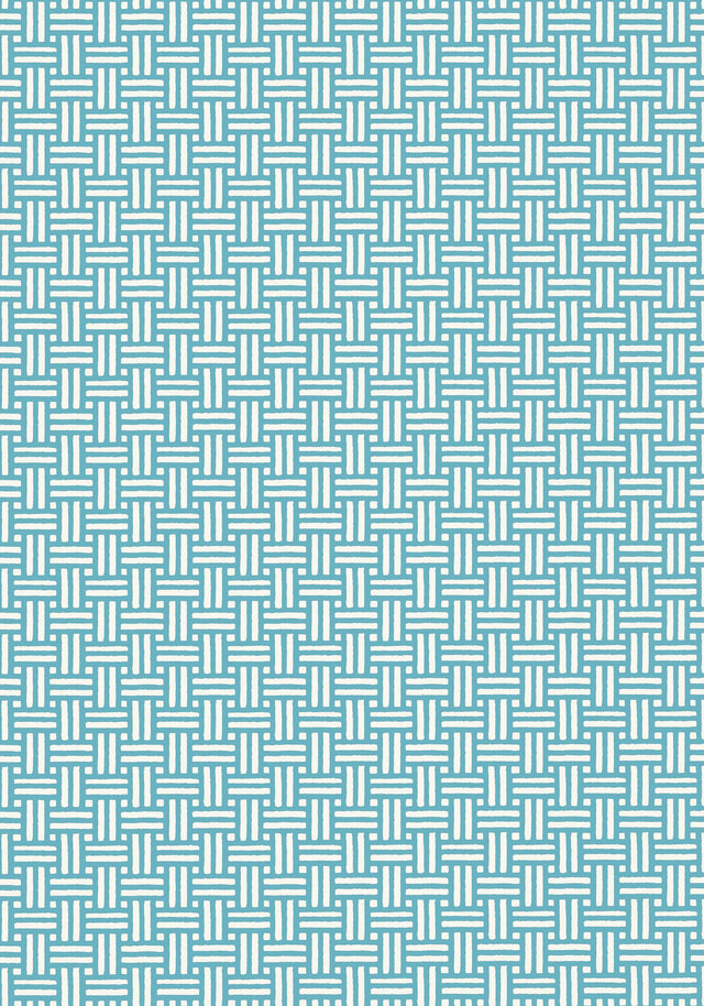 Thibaut PIERMONT Turquoise Wallpaper