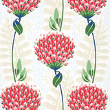 Thibaut Tiverton Red Wallpaper