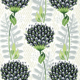 Thibaut Tiverton Black Wallpaper