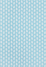 Thibaut FERNDALE Turquoise Wallpaper