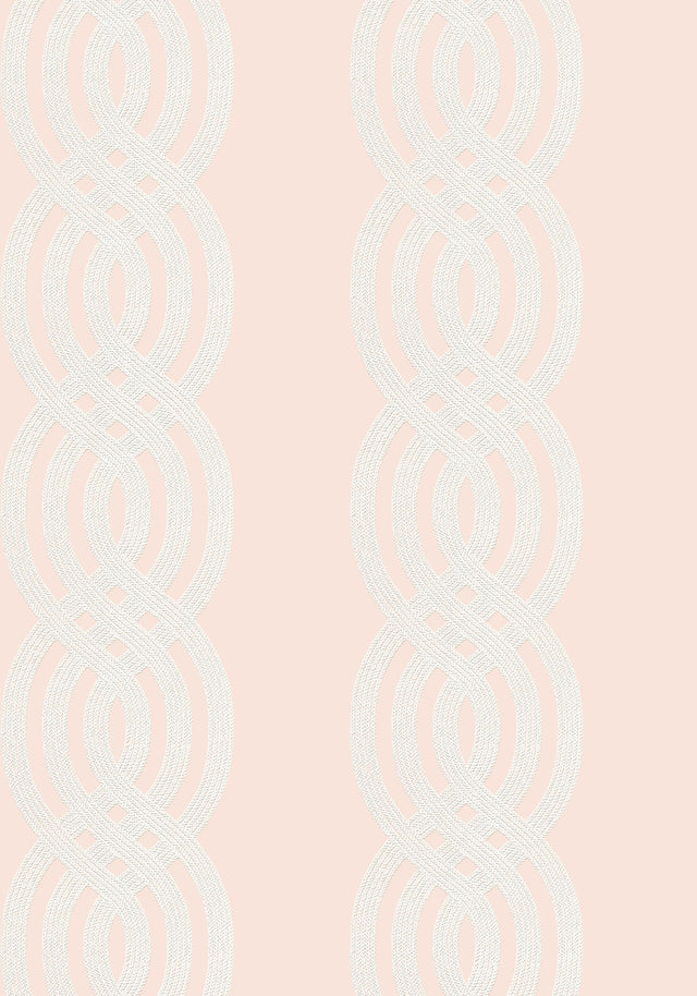 Thibaut BRAID Blush Wallpaper