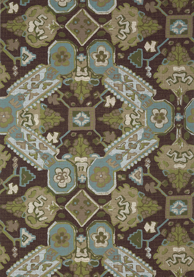 Thibaut PERSIAN CARPET Brown Wallpaper