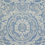 Thibaut Earl Damask Blue Wallpaper