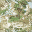 Thibaut Lincoln Toile Green And Beige Wallpaper