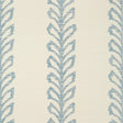 Thibaut Evia Blue And Off White Wallpaper
