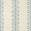 Thibaut Evia Blue And Off White Wallpaper