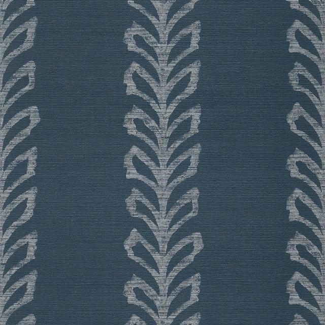 Thibaut Evia Navy Wallpaper