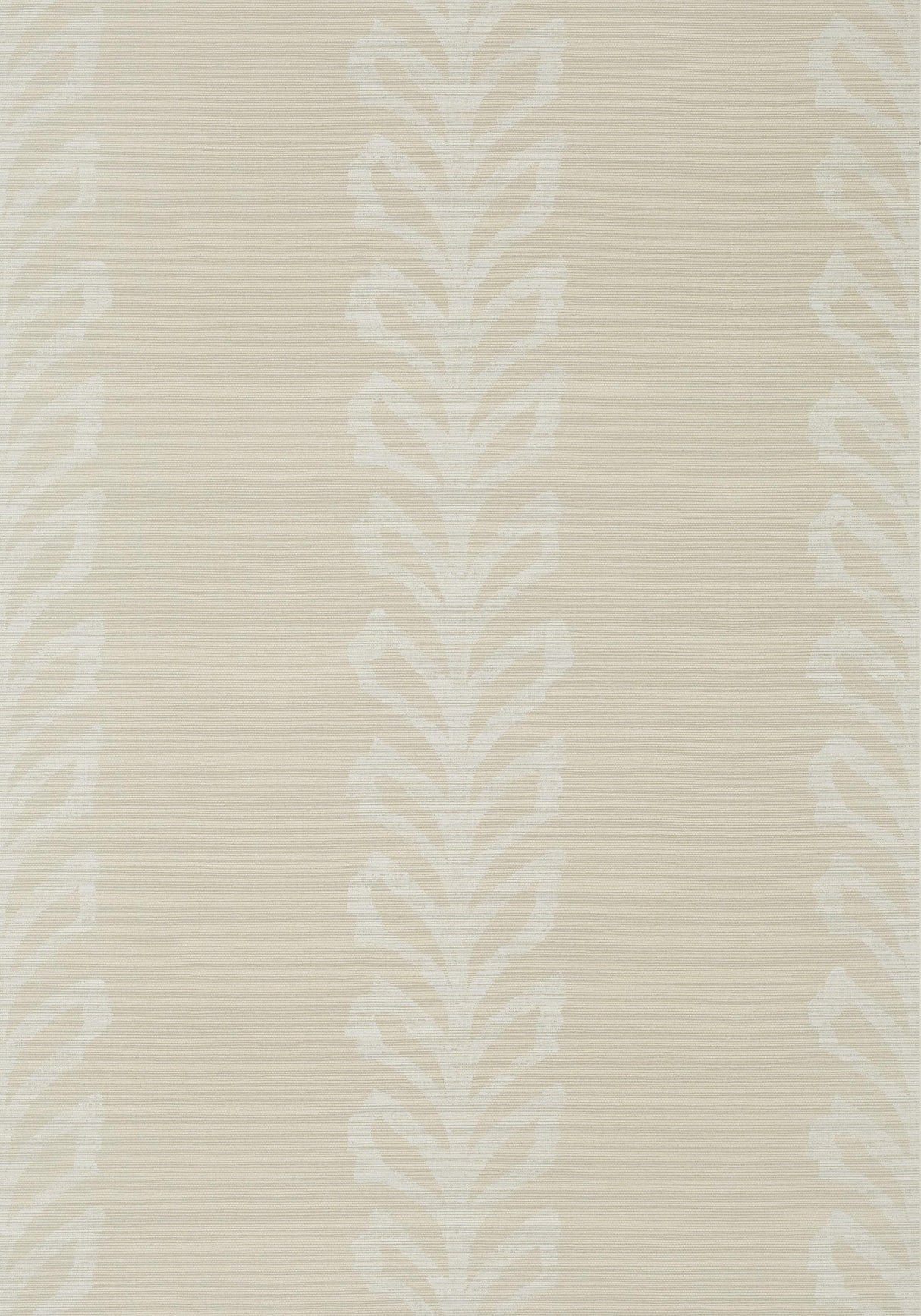 Thibaut EVIA Light Taupe and White Wallpaper