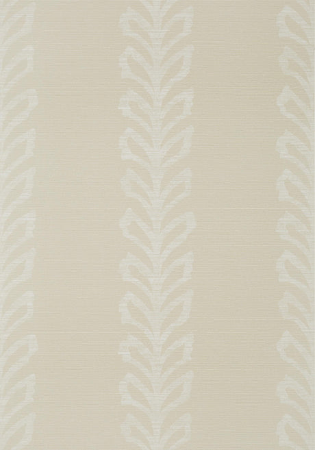 Thibaut EVIA Light Taupe and White Wallpaper