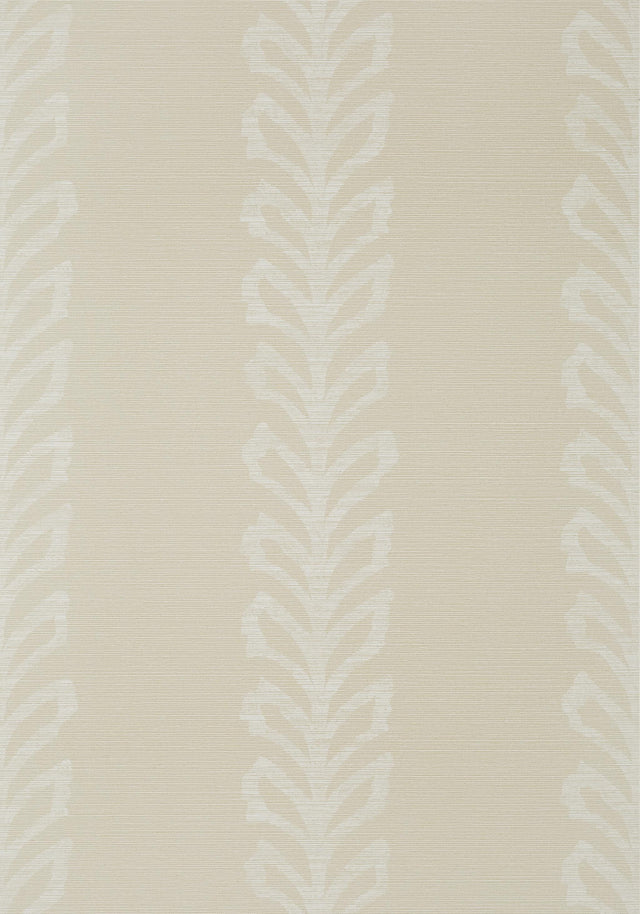 Thibaut EVIA Light Taupe and White Wallpaper