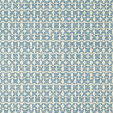 Thibaut Zion Blue And White Wallpaper