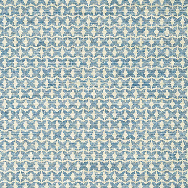 Thibaut Zion Blue And White Wallpaper