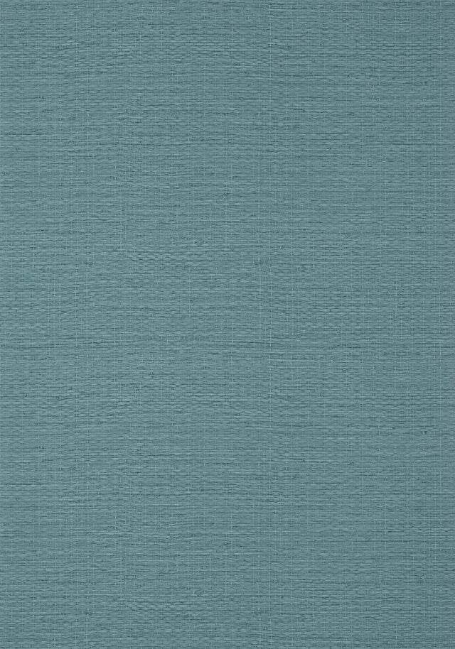 Thibaut PRAIRIE WEAVE Teal Wallpaper
