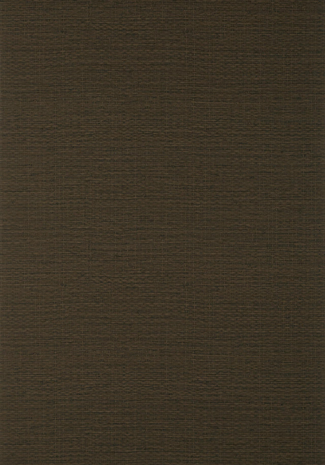 Thibaut PRAIRIE WEAVE Chocolate Wallpaper
