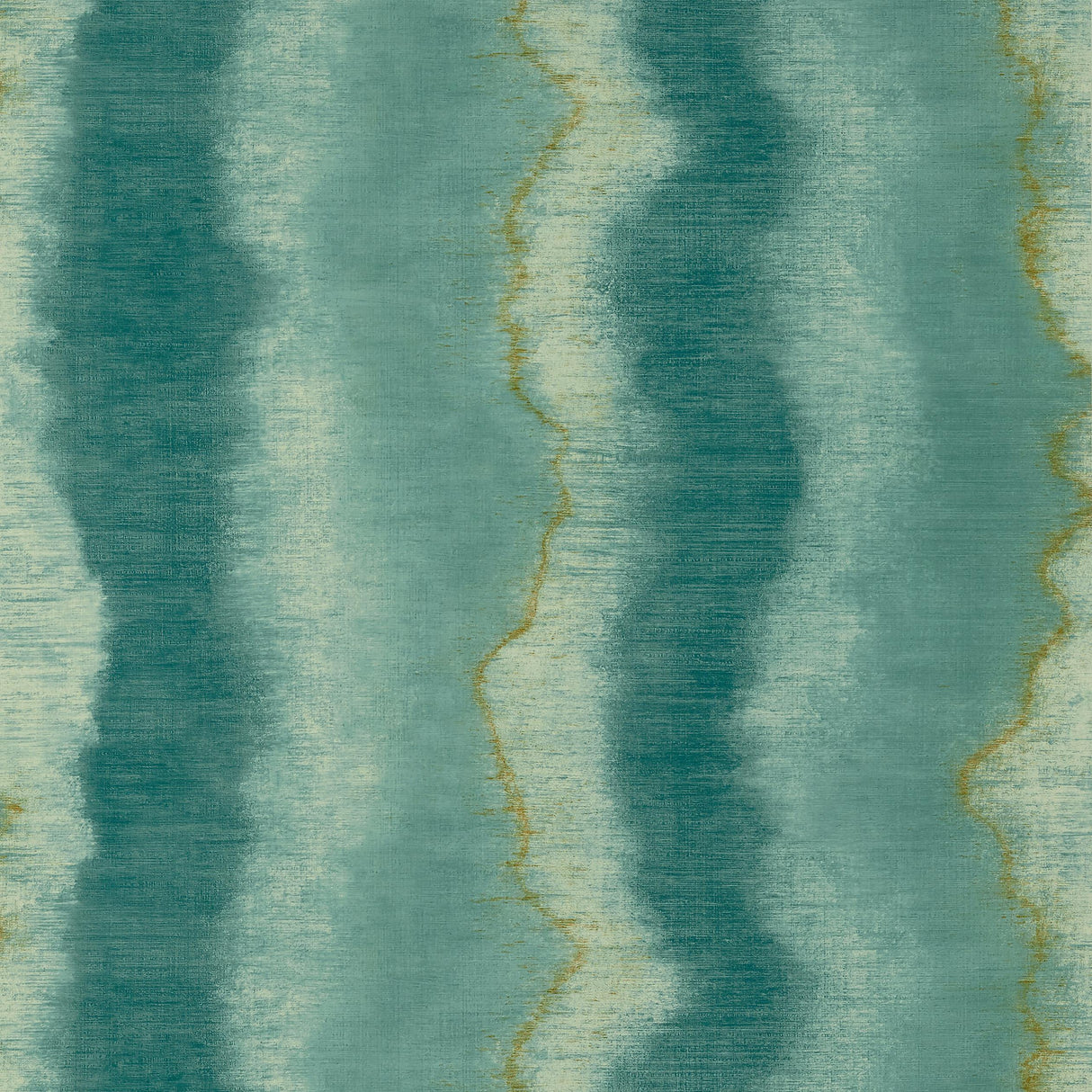 Thibaut Geode Teal Wallpaper