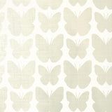 Thibaut Aldora Pearl On White Wallpaper