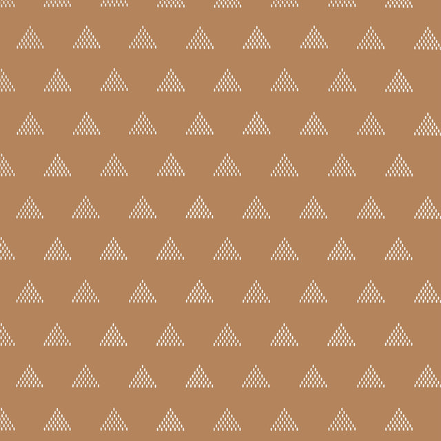 Thibaut Ridge Ochre Wallpaper