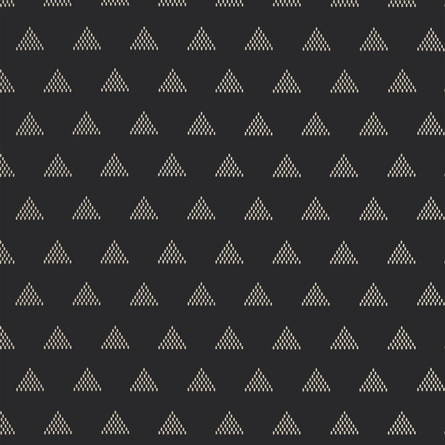Thibaut RIDGE Basalt Black Wallpaper