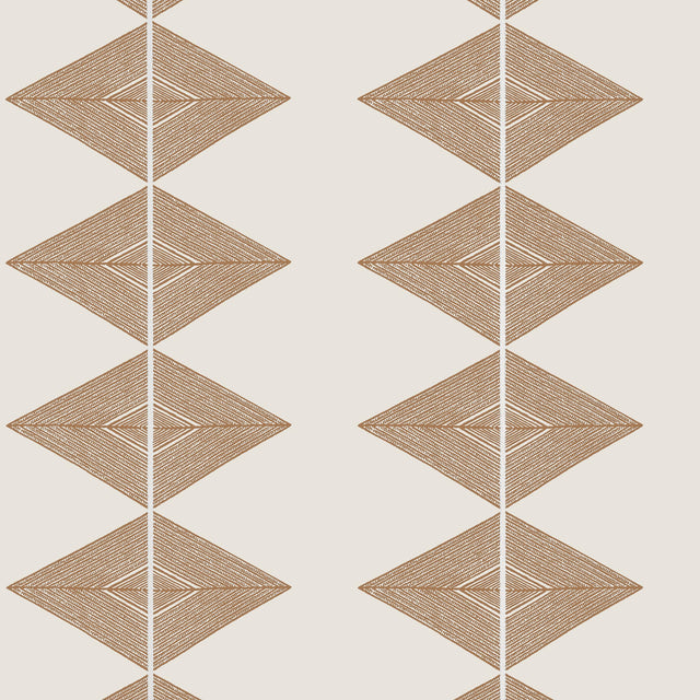 Thibaut Reflection Ochre Wallpaper