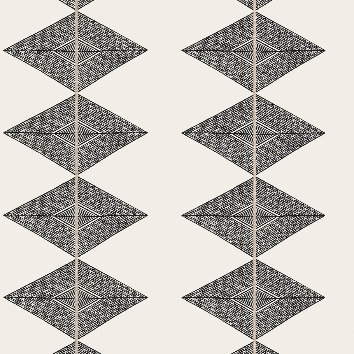 Thibaut REFLECTION Basalt Black Wallpaper