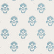 Thibaut Indian Wells Spa Blue Wallpaper