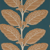 Thibaut Lacinato Ochre And Mineral Wallpaper