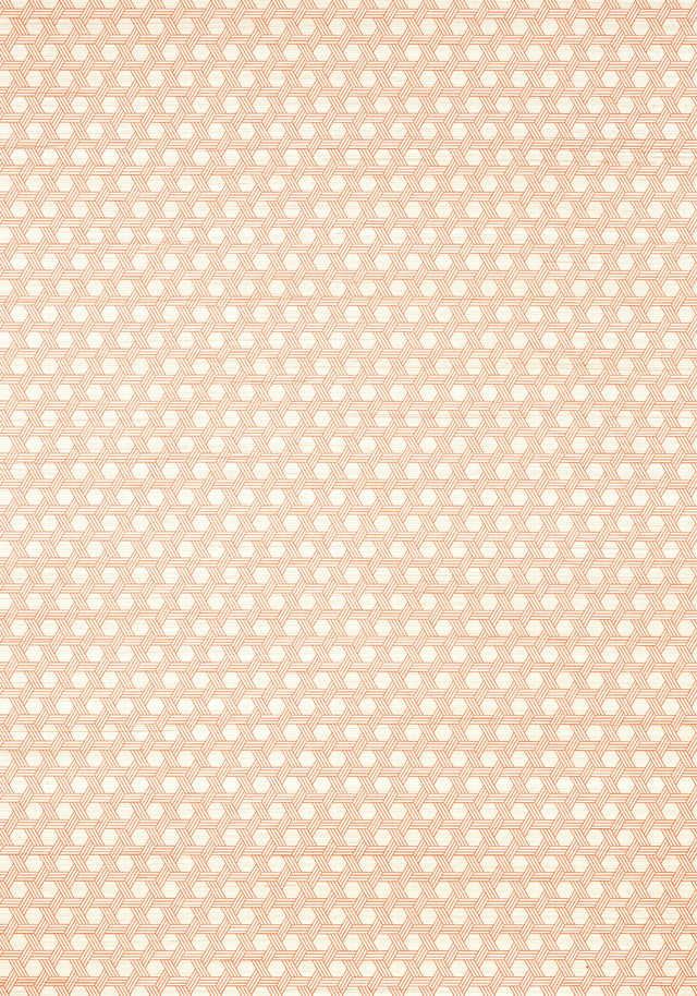 Thibaut PERGOLA Orange Wallpaper