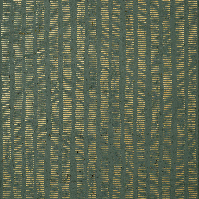 Thibaut Cork Forest Olive Green Wallpaper
