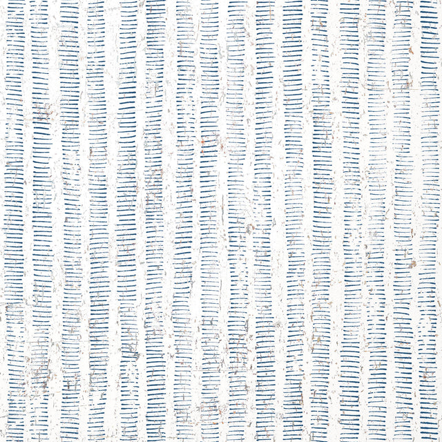 Thibaut Cork Forest Navy And White Wallpaper