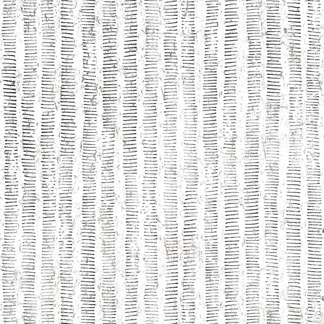 Thibaut Cork Forest Black And White Wallpaper