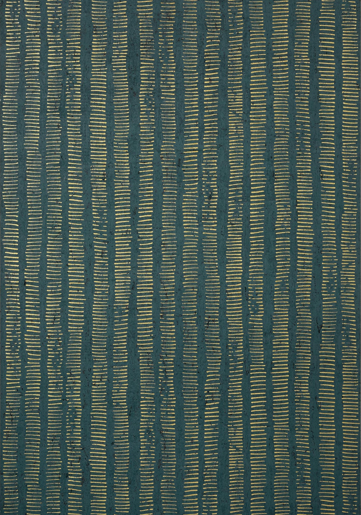 Thibaut CORK FOREST Peacock Blue Wallpaper