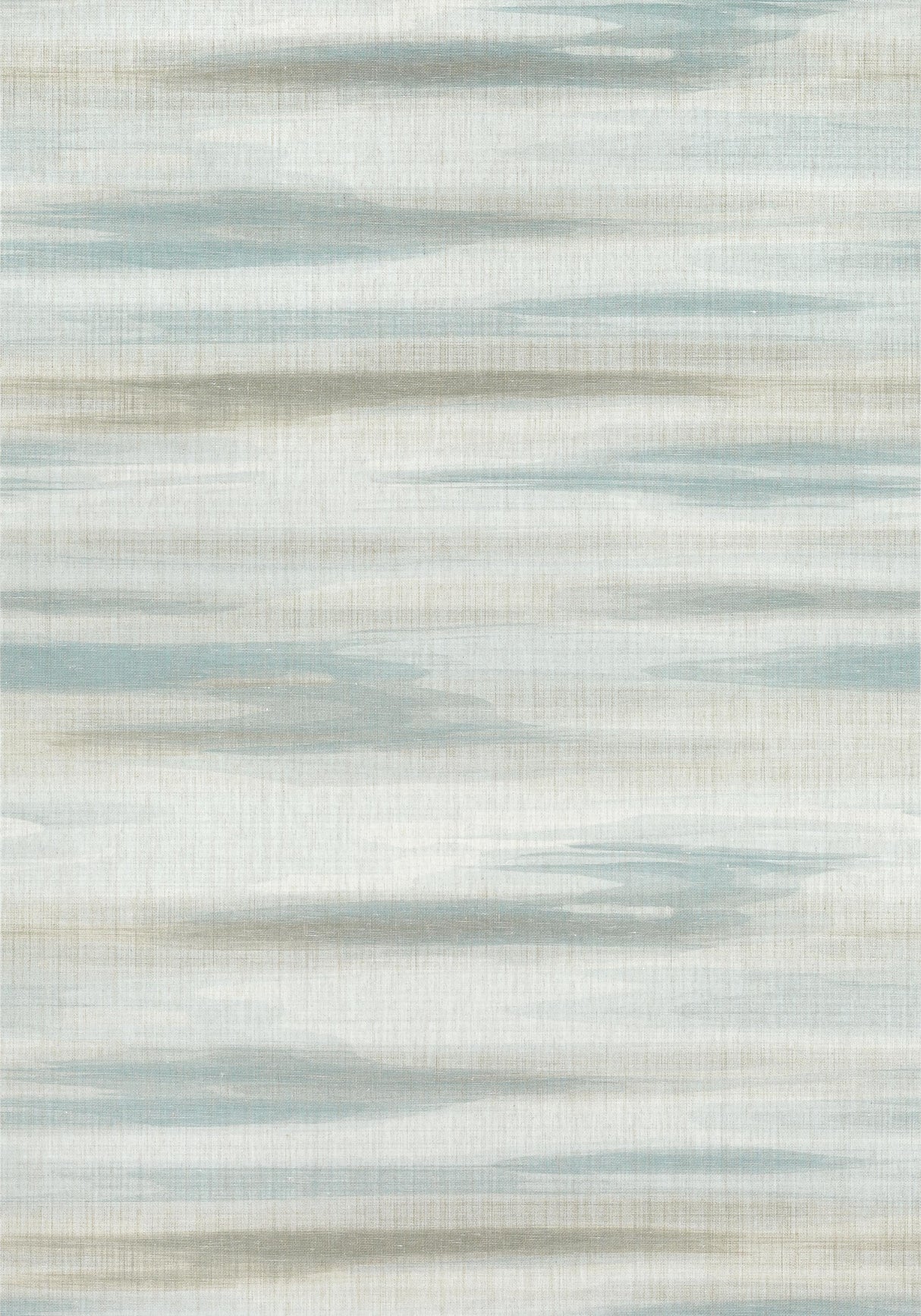 Thibaut EQUINOX Spa Blue and Beige Wallpaper