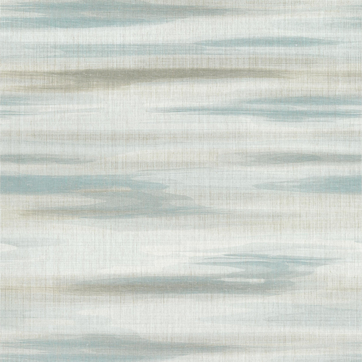 Thibaut Equinox Spa Blue And Beige Wallpaper