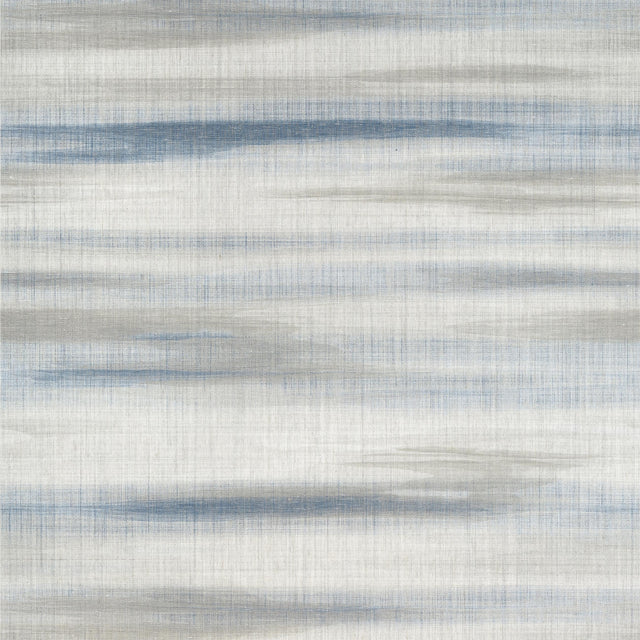 Thibaut Equinox Blue And Beige Wallpaper