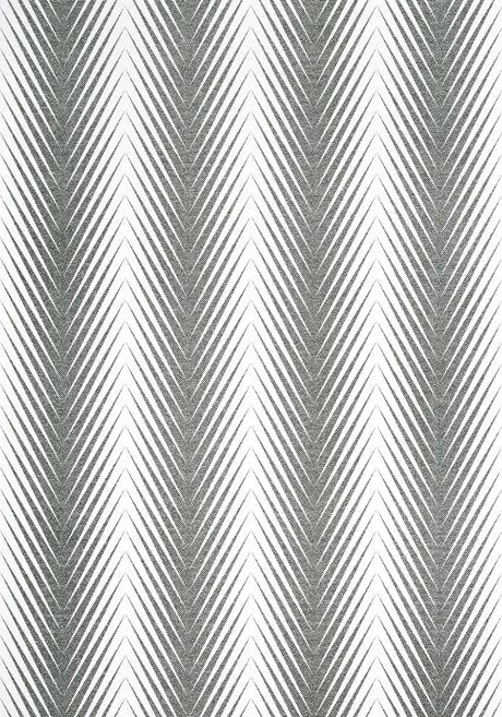 Thibaut VIVA Black and White Wallpaper