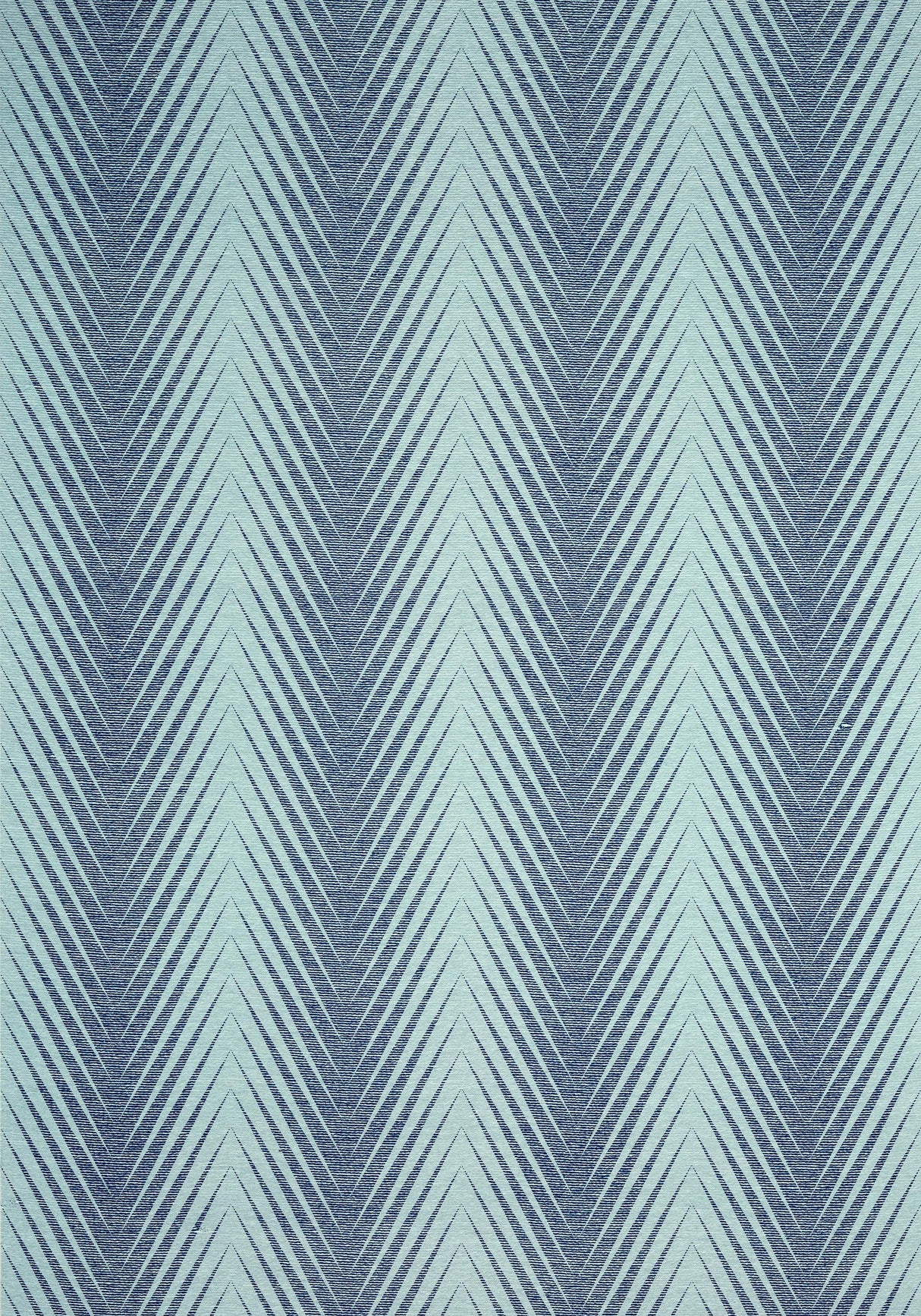 Thibaut VIVA Navy and Aqua Wallpaper