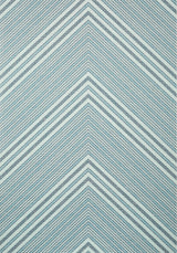 Thibaut ELEVATION Navy and Aqua Wallpaper
