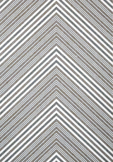 Thibaut ELEVATION Black and White Wallpaper