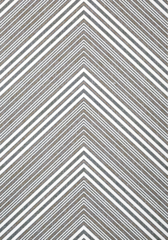 Thibaut ELEVATION Black and White Wallpaper