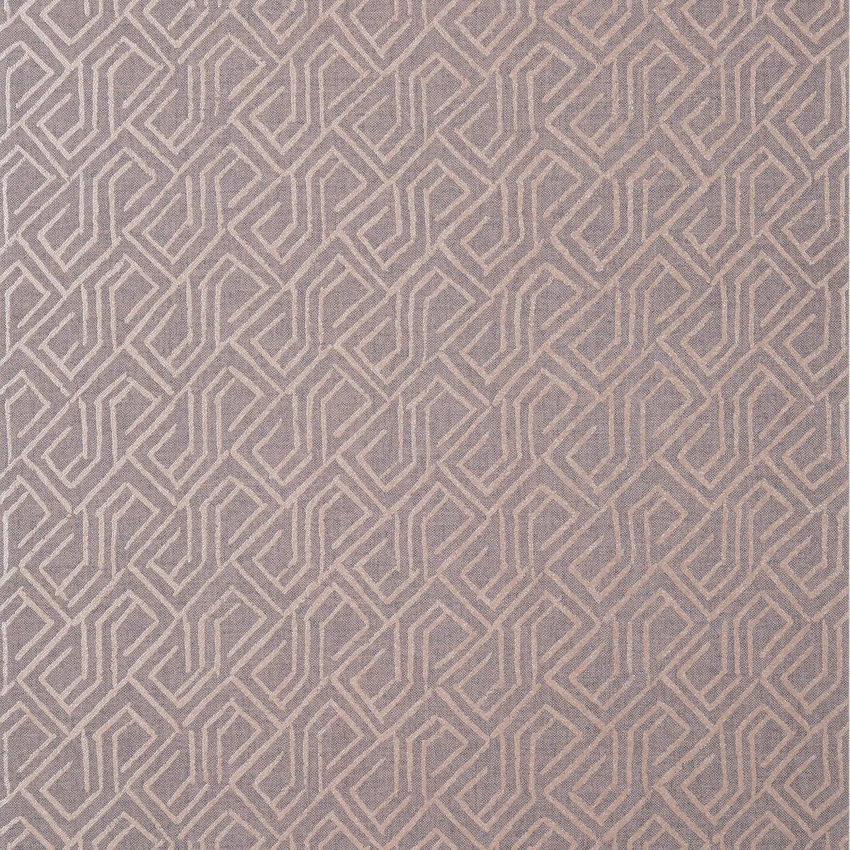 Thibaut Tortona Taupe Wallpaper