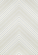 Thibaut ELEVATION Grey and White Wallpaper