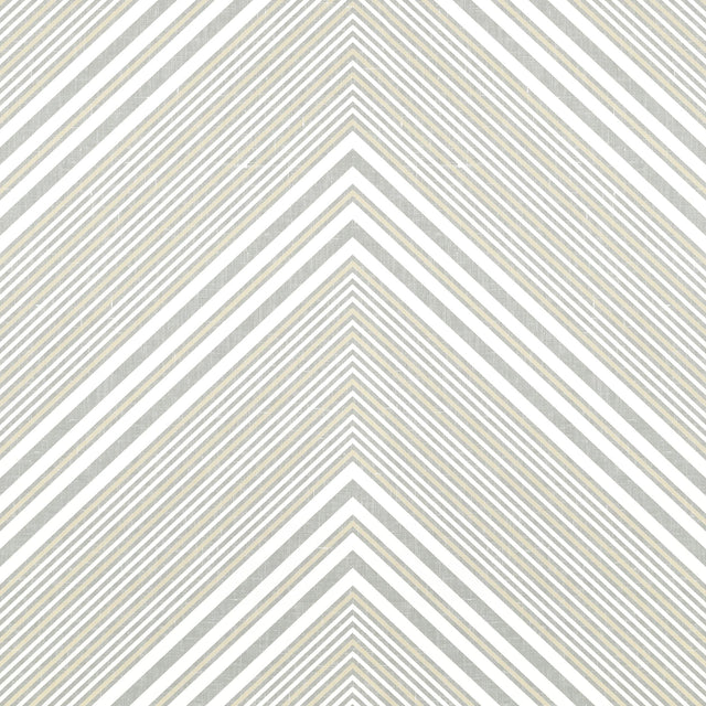 Thibaut Elevation Grey And White Wallpaper